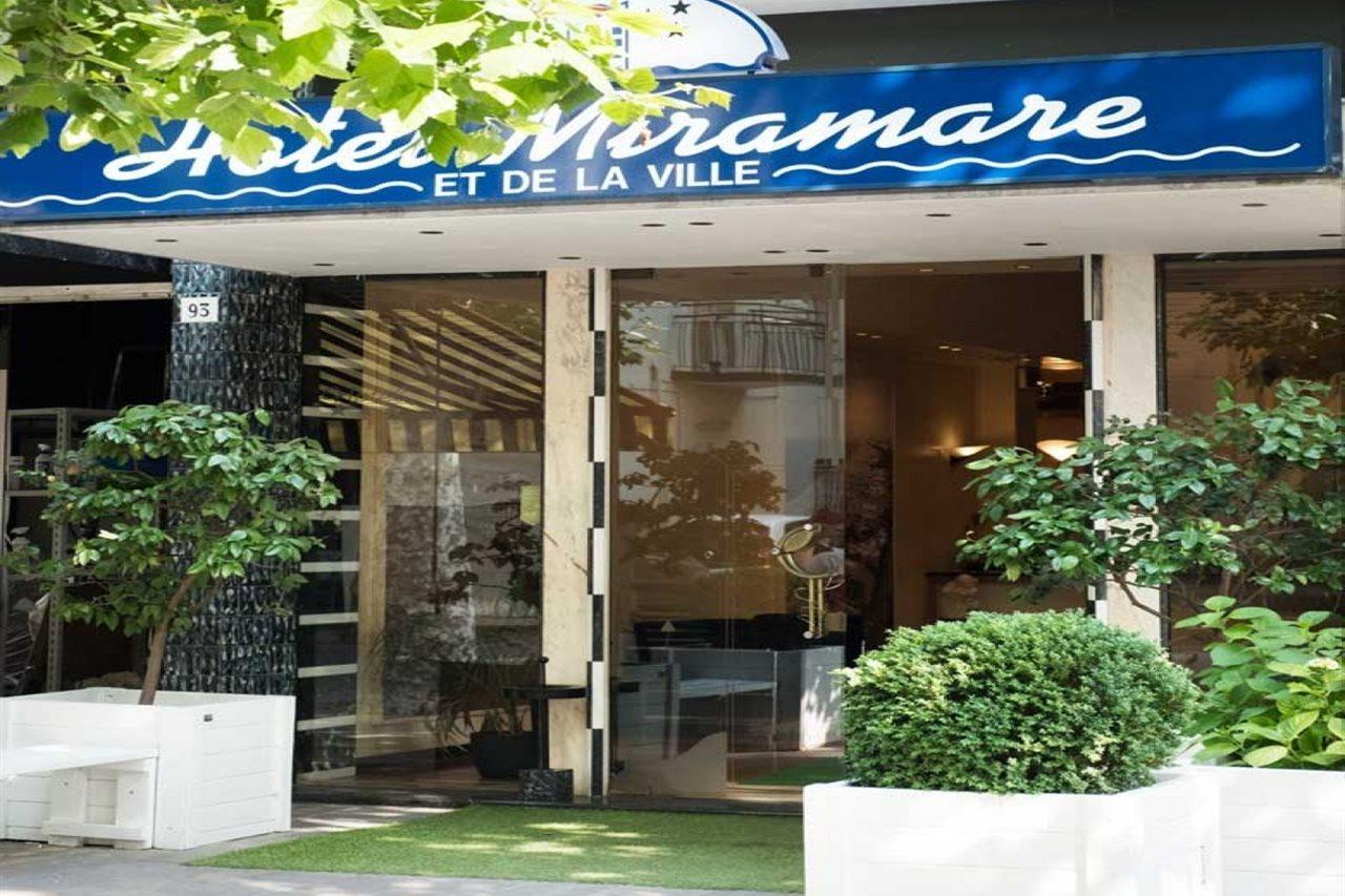 Hotel Miramare Et De La Ville Rimini Eksteriør billede