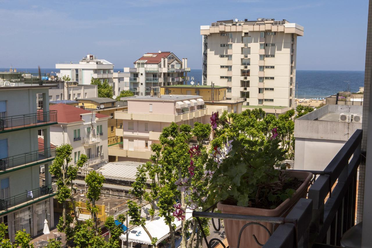 Hotel Miramare Et De La Ville Rimini Eksteriør billede